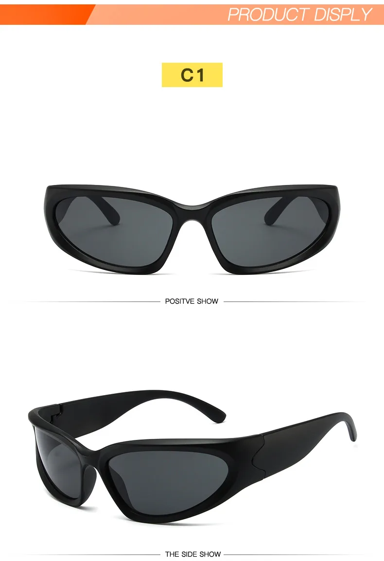 2023 Y2k Futuristic Sport Sunglasses 2022 Fashion Polarized Party