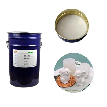 liquid silicone rubber for candle moulds making concrete gypsum resin raw materials milky white rtv-2 condensation cure