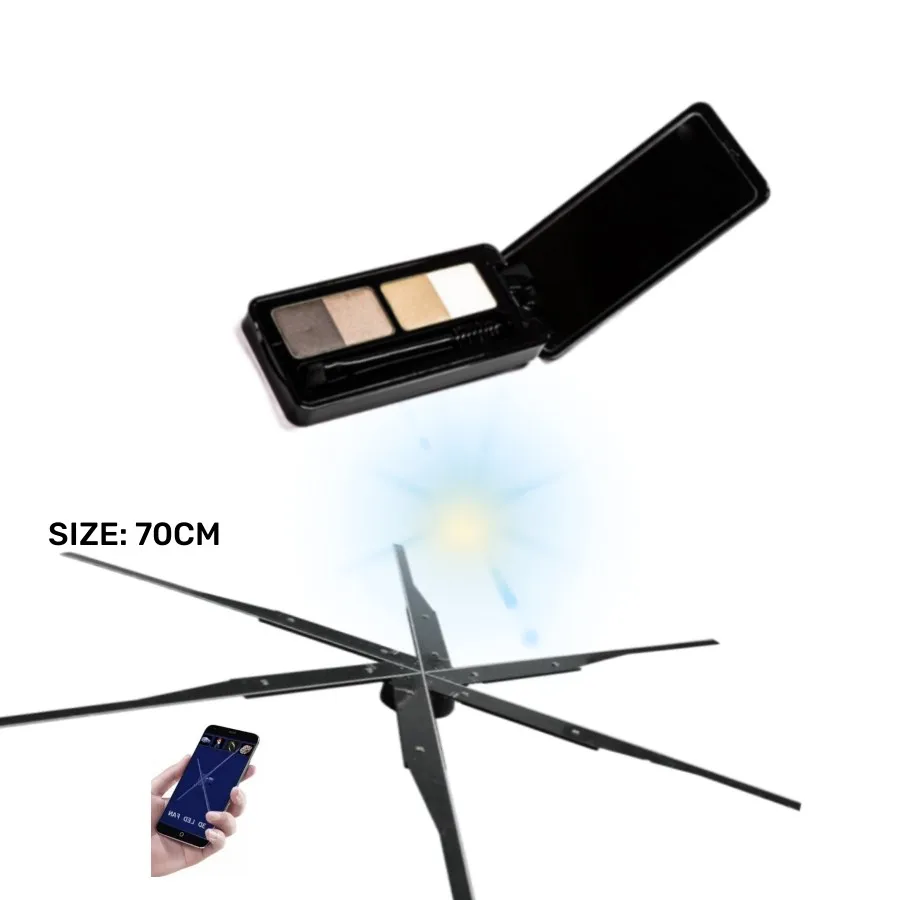 Hologram Fan, 3D, 56cm, Wall - detail 50