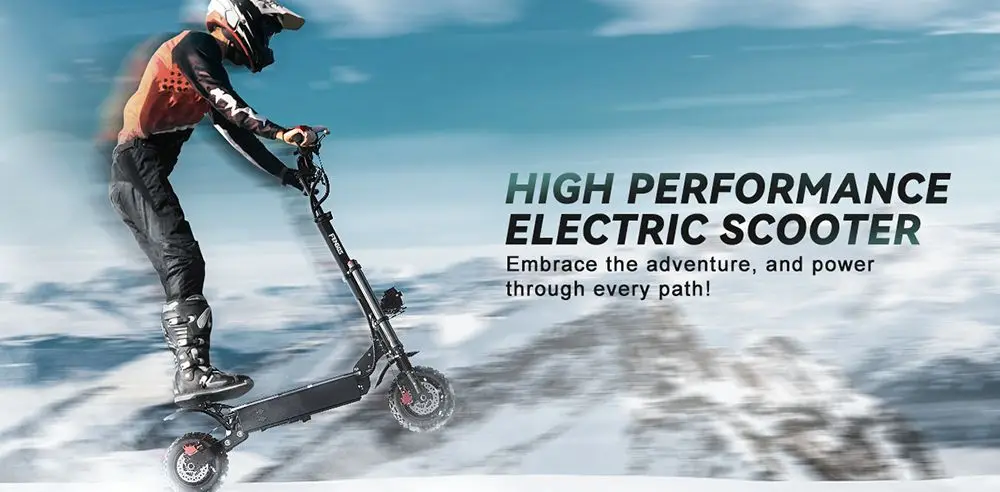 EU Stock 67.2V 38Ah 2800W*2 80km/h FENGQS GT8 PRO Electric Scooter 11 inch Tires Hydraulic Disc Brakes With 90km Range
