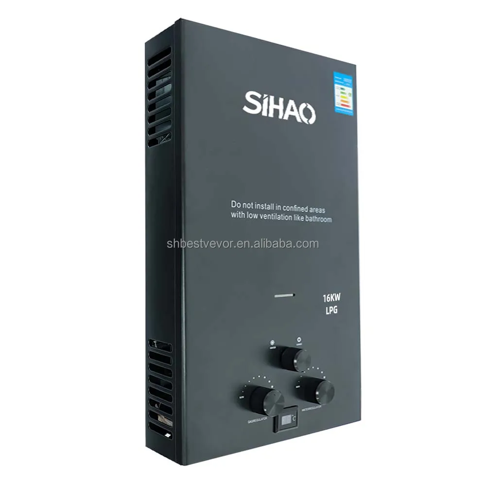 SIHAO-6LRSQ панель системы по запросу низкая цена нагреватель горячей воды 12 кВт пропан для ванной комнаты