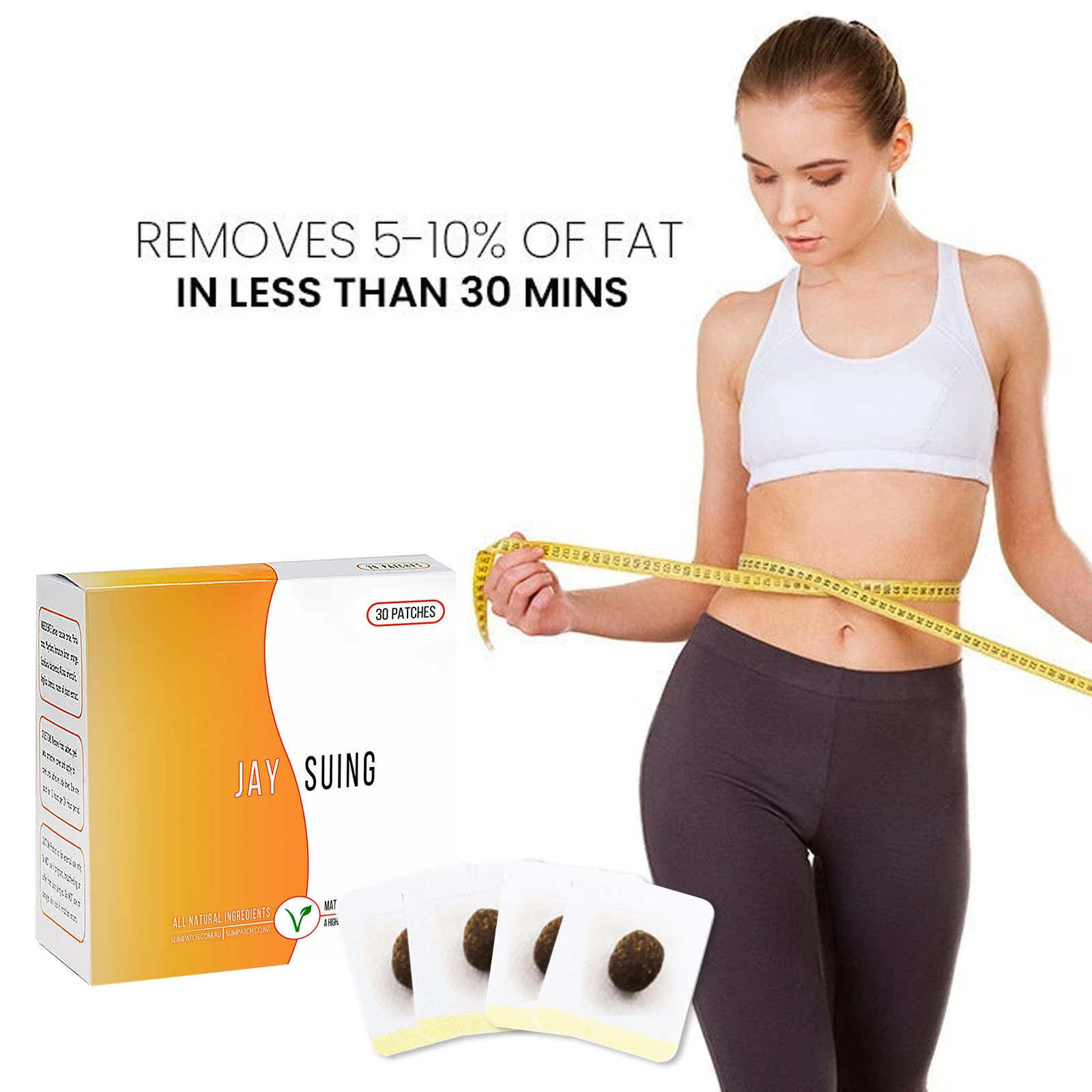 Пластырь для похудения части тела крем Ppc живота сжигание жира тонкий пластырь 100% травяной натуральный 3