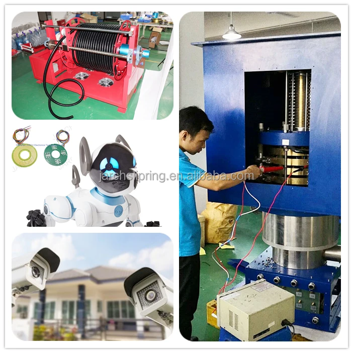 Through Bore Slip Ring 6 sliding contacts fiber optic rotary joint sliprings