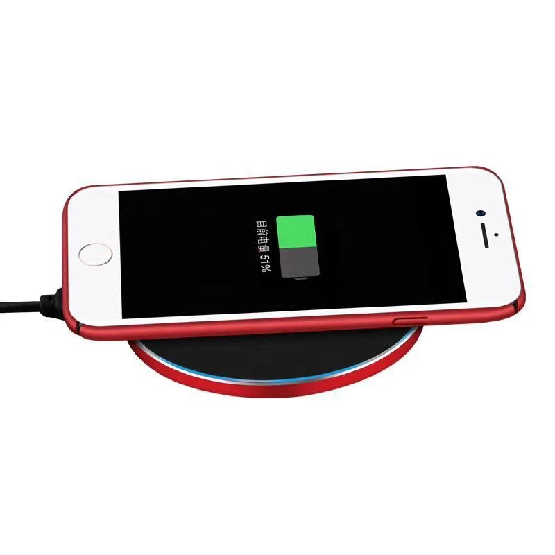 Sublimation Wireless Phone Charger 15w 10w Qi Wireless Charger Pad