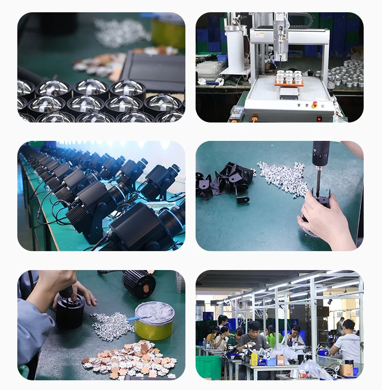 Custom 80W LED Light Logo Projector Waterproof Aluminum Door Head Gobo Projector for Outdoor Advertising IP65/67 Rated