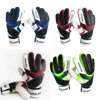 2024 Soccer Goalkeeper Gloves Non Slip Children Adult Training Wear Resistant Sportswear Football Leather Gloves