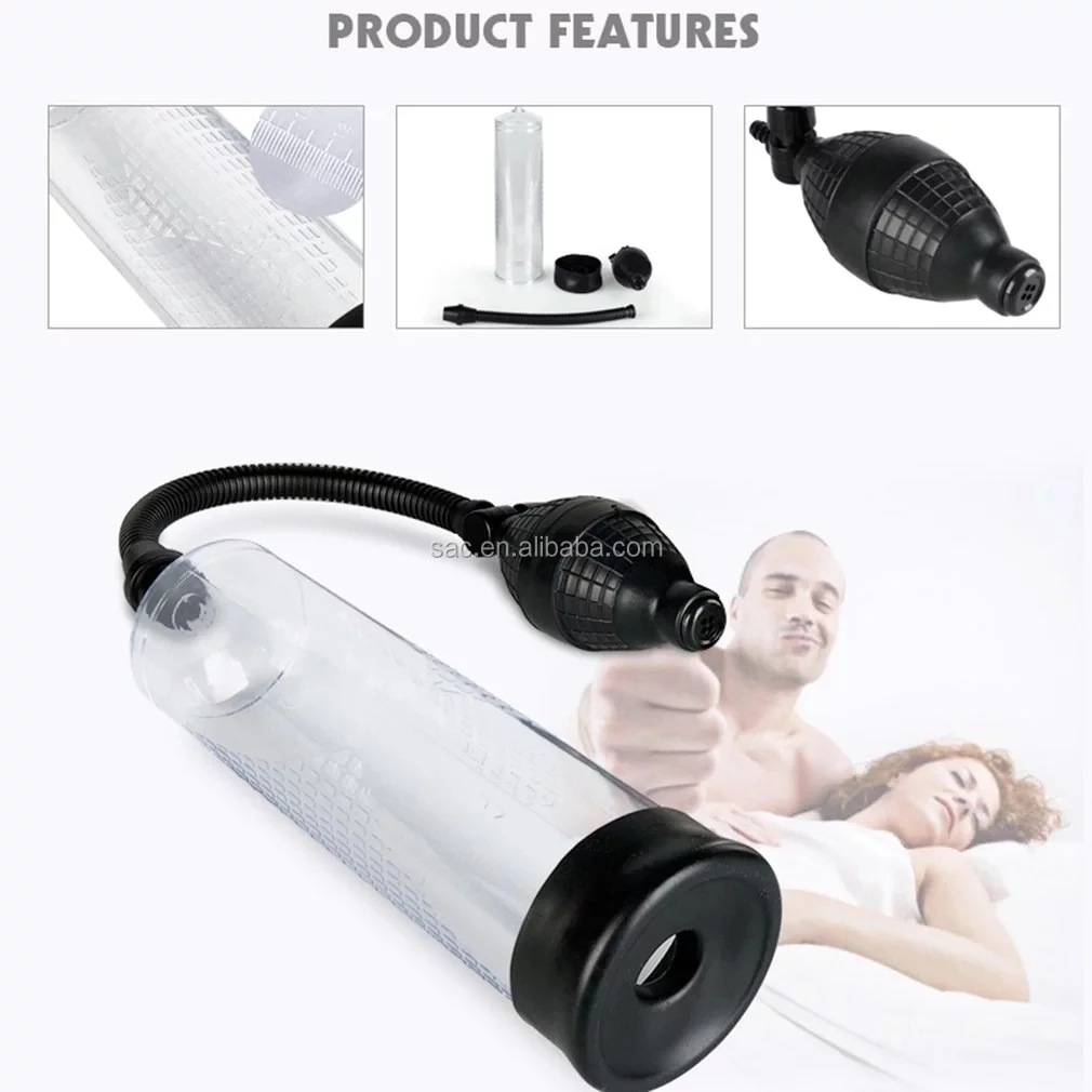 Wholesale SacKnove Male Sex Toys Vacuum Device Extender Enlarger Trainer Adult Penis Pump Enlargement From m.alibaba