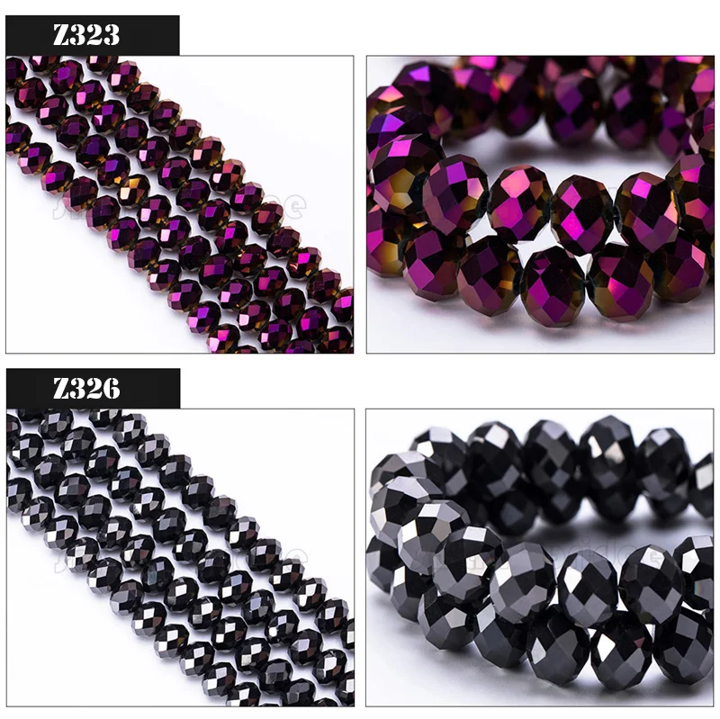 Wholesale  Plating Silver colour Faceted Rondelle crystal Beads  with Cheap Price factory