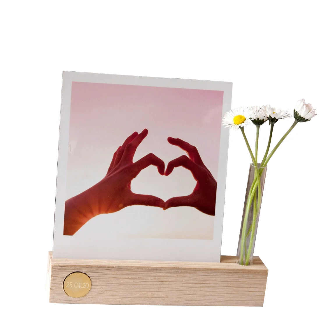 Card Holder Wood extra Large and Stable Photo Holder Beech Wood Place Card Holder Postcard Decoration