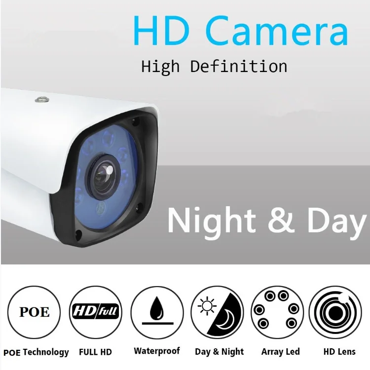 Cheap Price  2.0Megapixel Full-color Waterproof  HD Video Camera