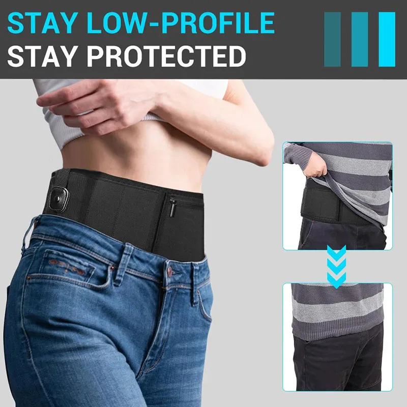 Universal Outdoor Practical Mountaineering Tactical Outdoor Holsters Tactical Concealed Carry Bag Adjustable Outdoor Belts