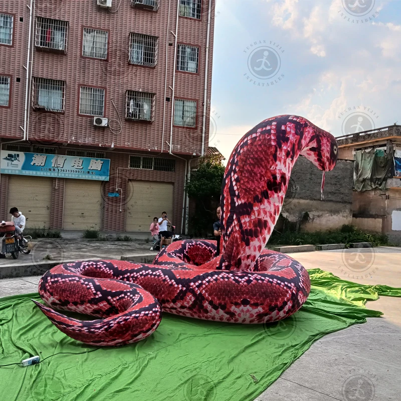 4 Pezzi Falso Serpente Gonfiabile – Grandi Pitoni Per Piscina E Decorazioni Halloween (Grigio, Giallo, Verde, 120 Cm)