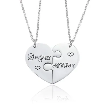 Popular Mother Daughter Necklace Love Mom Mother's Day Gifts Necklaces JewelryFor Mother