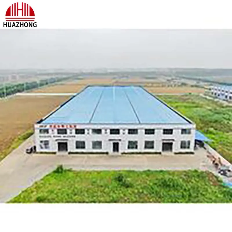 Modern Light Grey Steel Building for Office Hotel Factory Warehouse-Economical Option