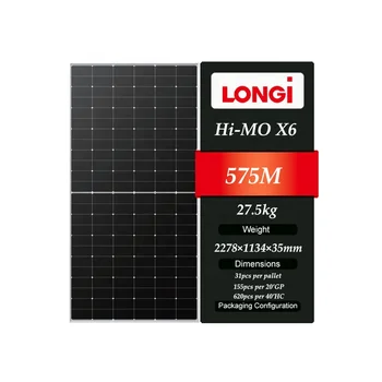 LONGi Hi-MO X6 Explorer LR5-72HTH 565-585W Bifacial Solar Panel