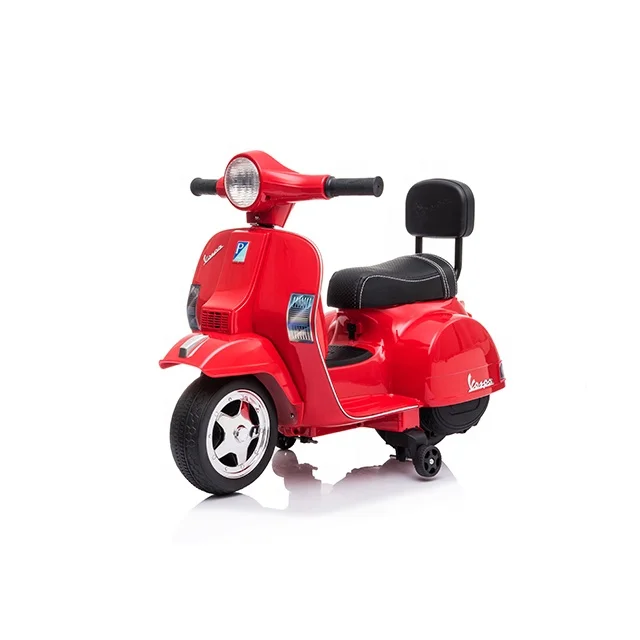 Licensed VESPA PX150 Prices Baby Motorcycles Battery Kids Mini Electric Motorcycle for Children 2-10 Years Old