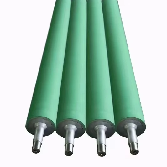 Polyurethane Rubber Conveyor Roller-Wear Resistant Industrial Use with Cutting Service