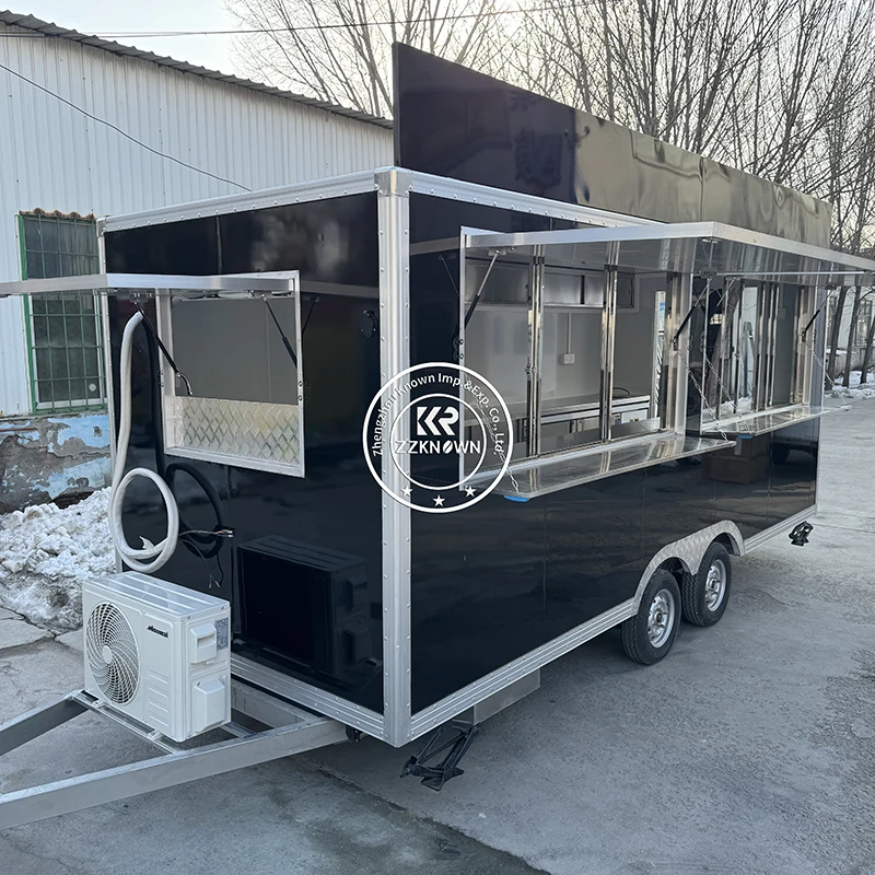 12ft Commercial Food Van Concession Street Mobile Truck