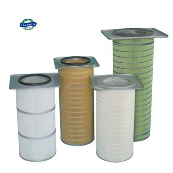 Ptfe Polyester Pulse Jet Industrial Air Dust Filter Cartridge Cement Silo Filter