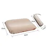 Almohada inflable caqui