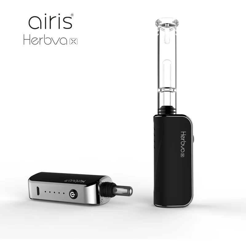 
Доставка DHL, Оптовая продажа, электронная сигарета Airis Herbva X, вейп 3 в 1, вейп-ручка, вейп, CBD восковой Набор для начинающих сухих трав 