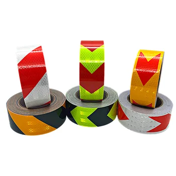 Best Price Honeycomb Reflective PVC Adhesive Safety Tape Sticker For Safety