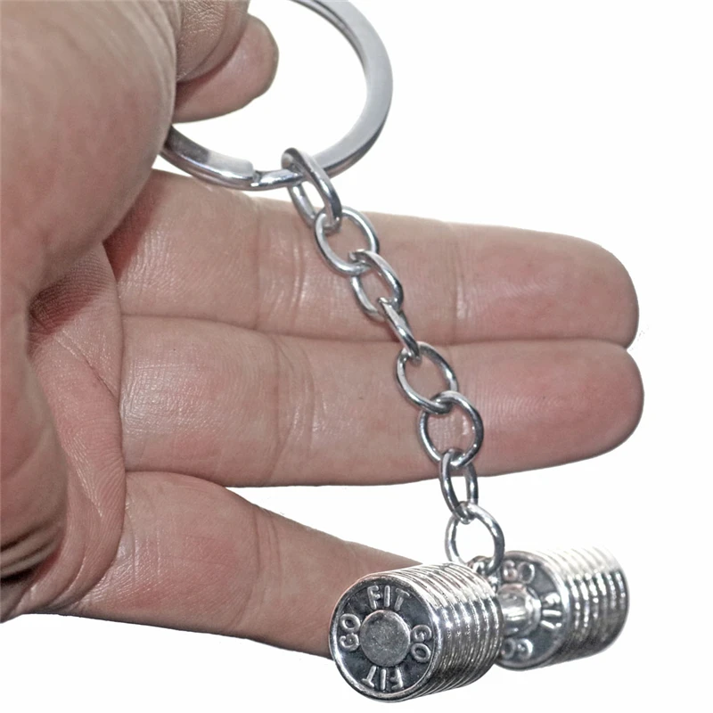 Shields of Strength Jumbo Dumbbell Key Chain