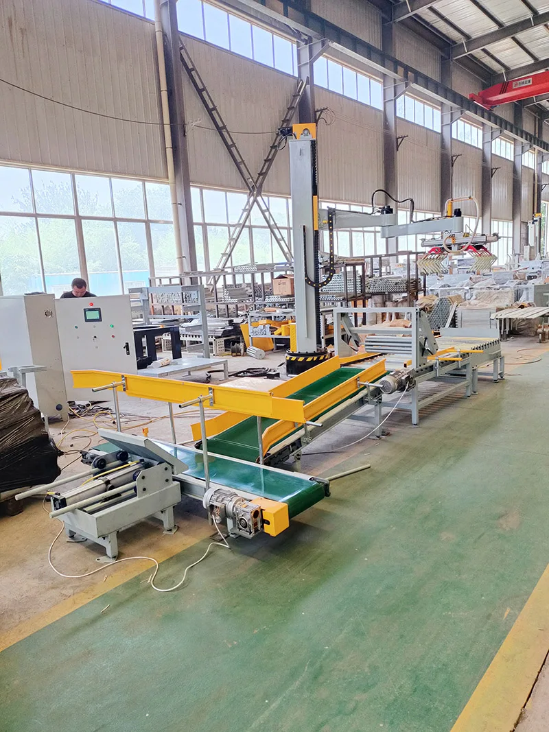 Automatic Pallet Stacking Robot Palletizer Machine Stacking Packing Machines with High Speed