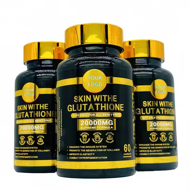 OEM Private Label 60 Capsules Skin Collagen Vitamin C Whitening Capsule Capsules for Skin Care