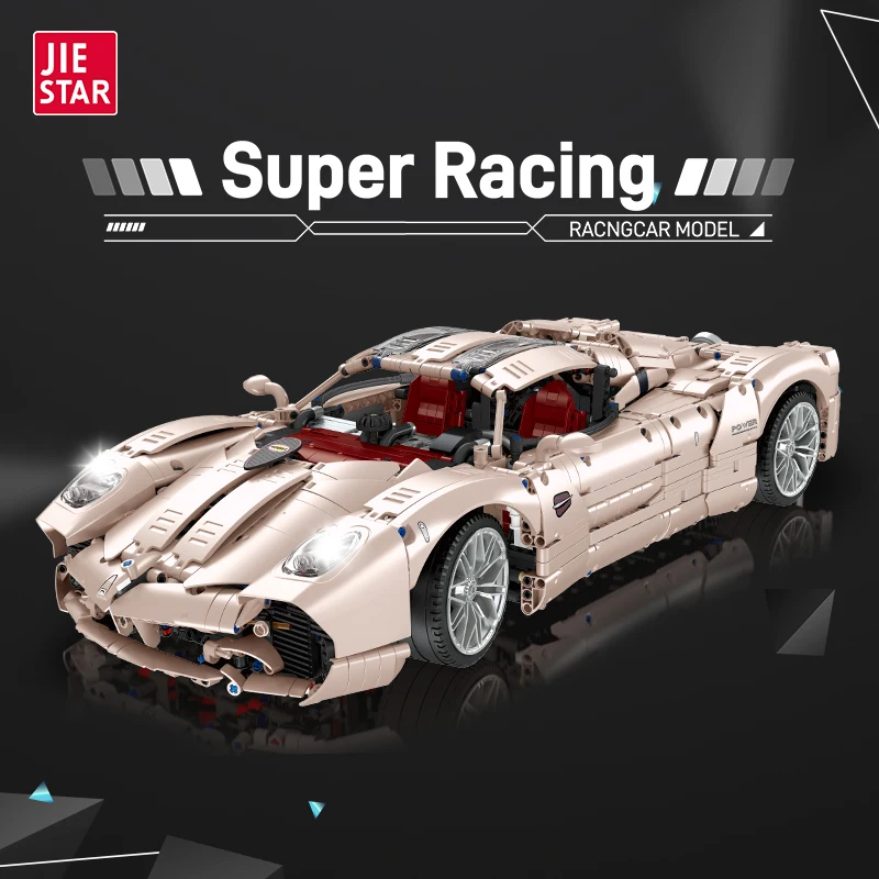 JIESTAR 3428 Pcs Pagani Utopia RC Car Model - Educational Toy