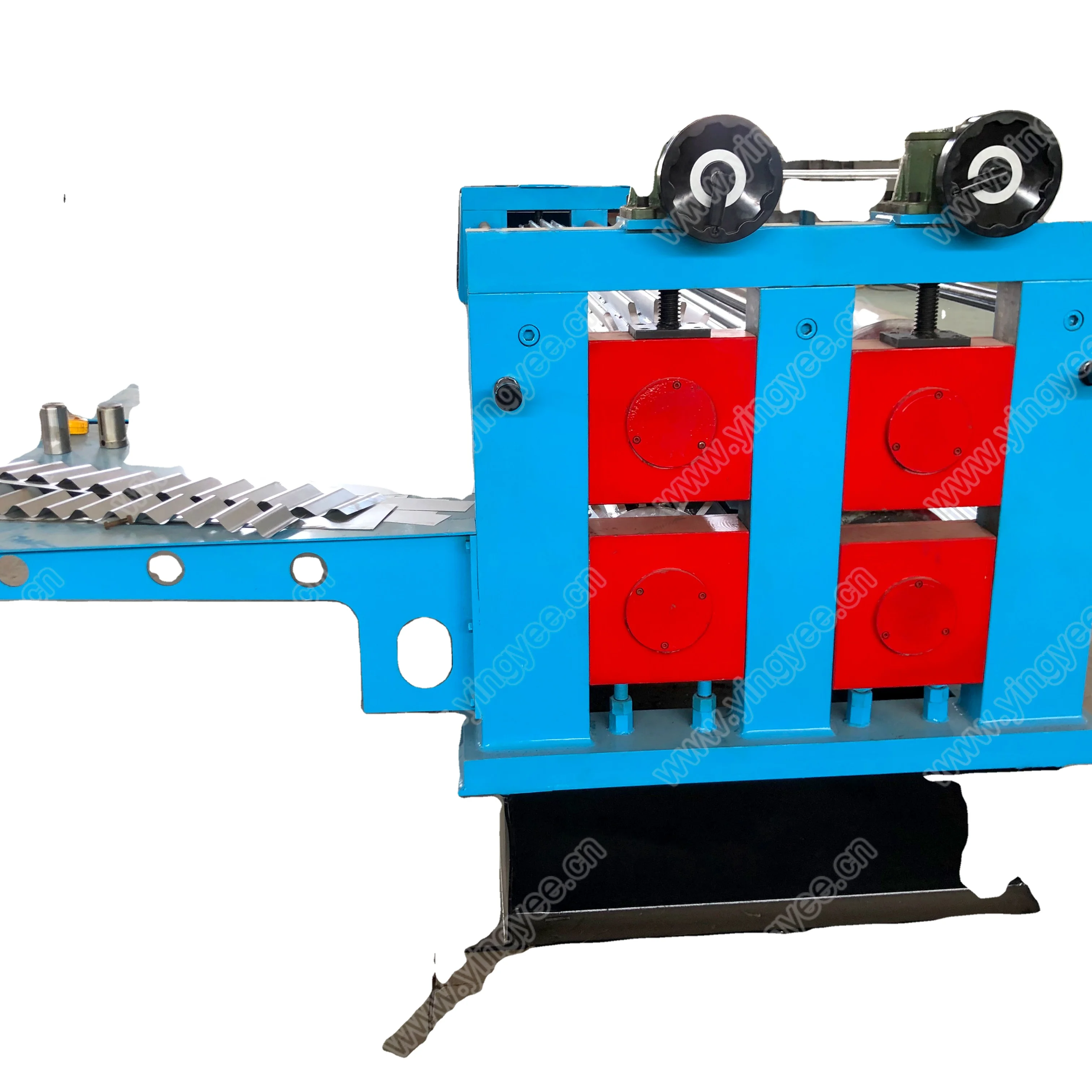 Barrel corrugated sheets rolling machine