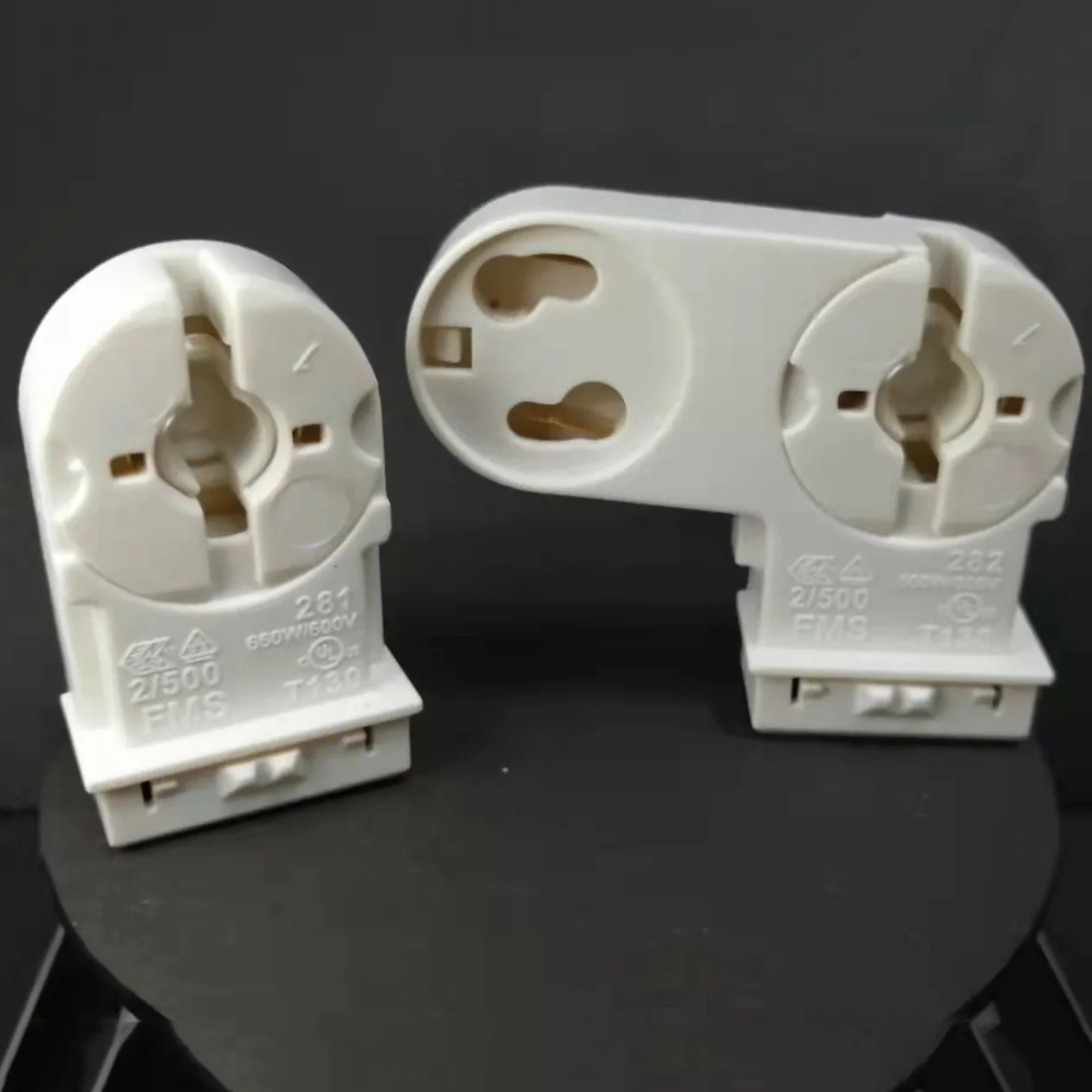 Fluorescent Lamp Holder With Starter Base Mounting Type 282 Fl Lamp
