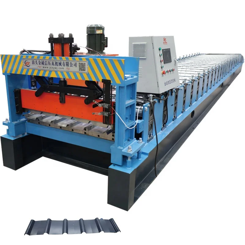 Cold Sheet Roof Bend Roll Forming Machine for Quality  Trapezoidal Roofing Roll Forming Machine