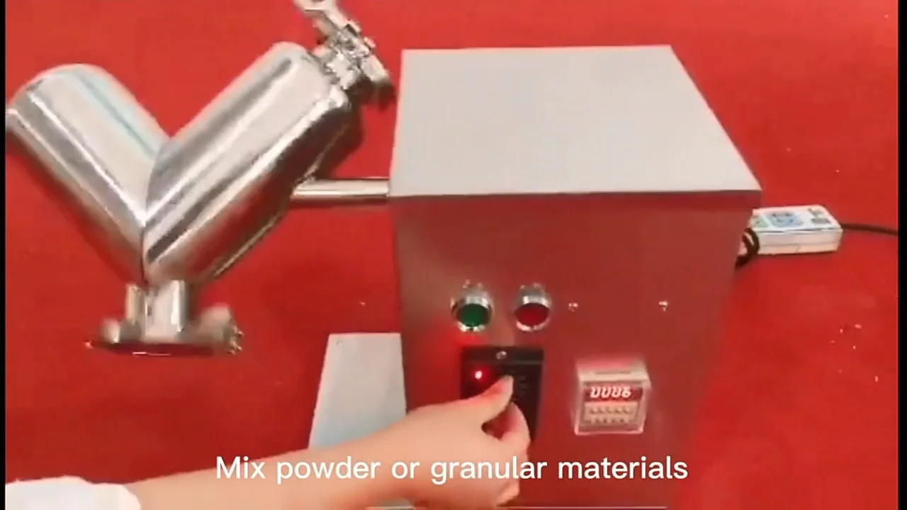 Cw 50 Liter V Mixer 100 Kg Chemical Machinery V Shape Mixer Powder