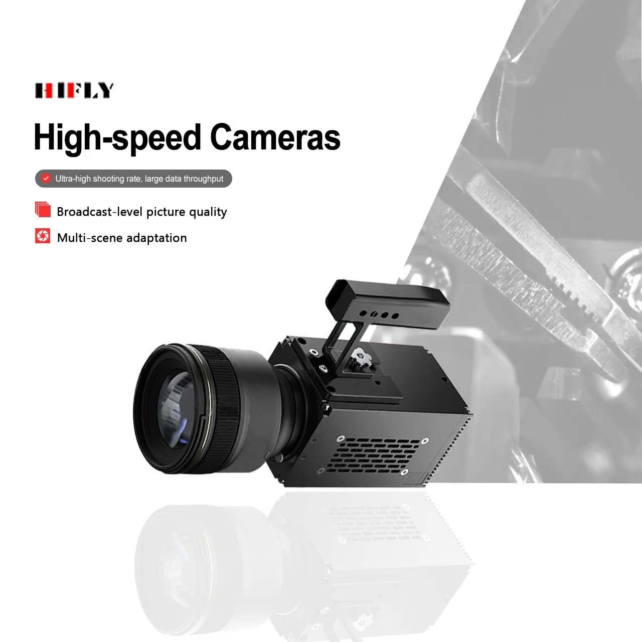 2000FPS High Speed Camera 1080P for Machine Vision