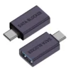 Type c Male to USB a Female Purple