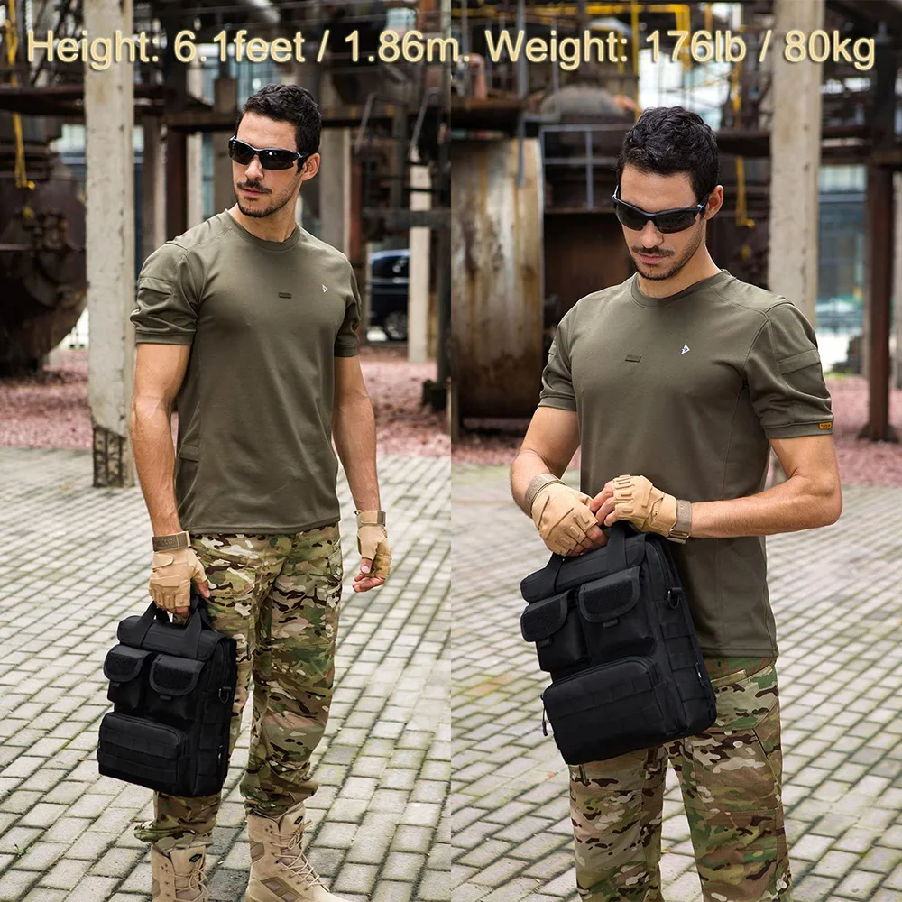 FREE SAMPLE Assault Messenger Bag Men's Practical Sling Shoulder Bag Briefcase Assault Equipment Handbag Practical Carrying Bag