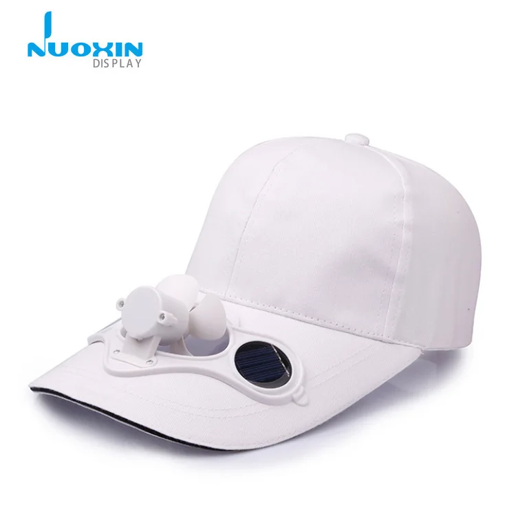 Hot Selling Custom Cooling Solar Powered  Fan Hat in the Summer
