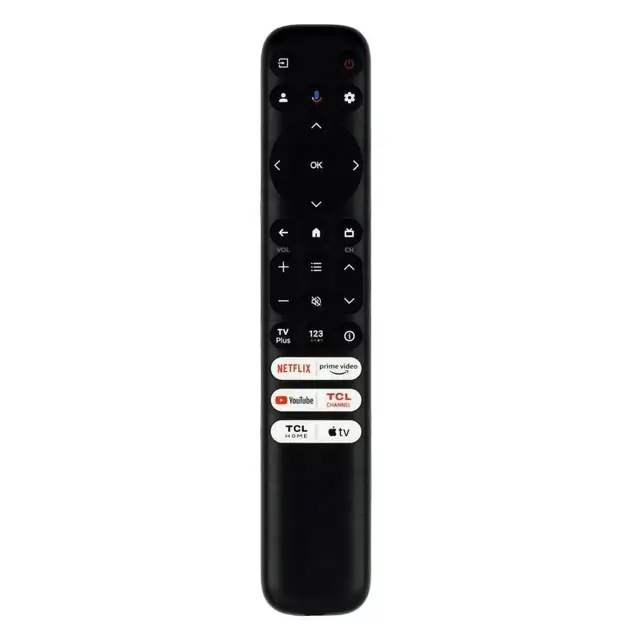 Replacement RC813 FMB1 Voice Remote Control Fit for TCL QLED Smart TV 55Q750G 43Q750G 65QM850G Works with Voice Assistant