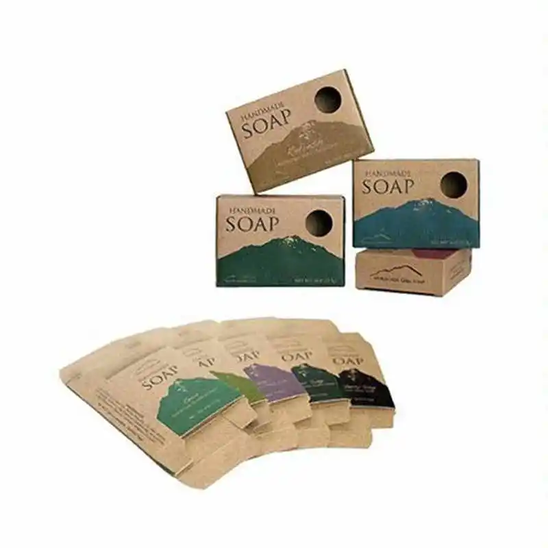 Wholesale Custom Recovery Manually Kraft Soap Box Packaging Carton Packaging Design