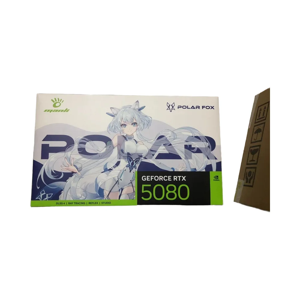 Manli Polar Fox Geforce RTX 5080 OC 16GB GDDR7 GPU