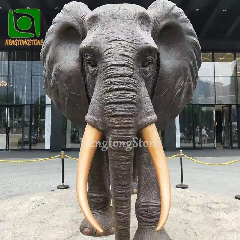 ゾウ　象　金属　ブロンズ像　置物　インテリア　工芸品　美術品　A2522 アレキサンダー社 2頭の象 ブロンズ像 人気 おしゃれ雑貨 | 輸入