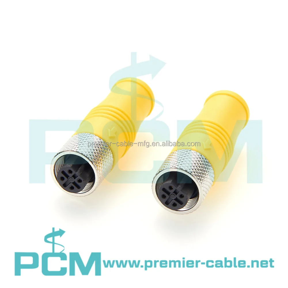 Profibus DP Connector Terminating Plug M12 Female B-Code 4Pin 5Pin details