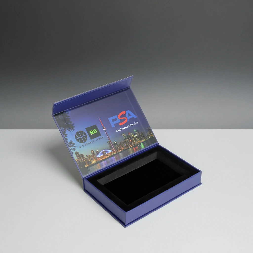 Custom Luxury 2mm Cardboard High-quality Book-style Rigid Gift Box with Magnetic Closure for Gifting Packaging