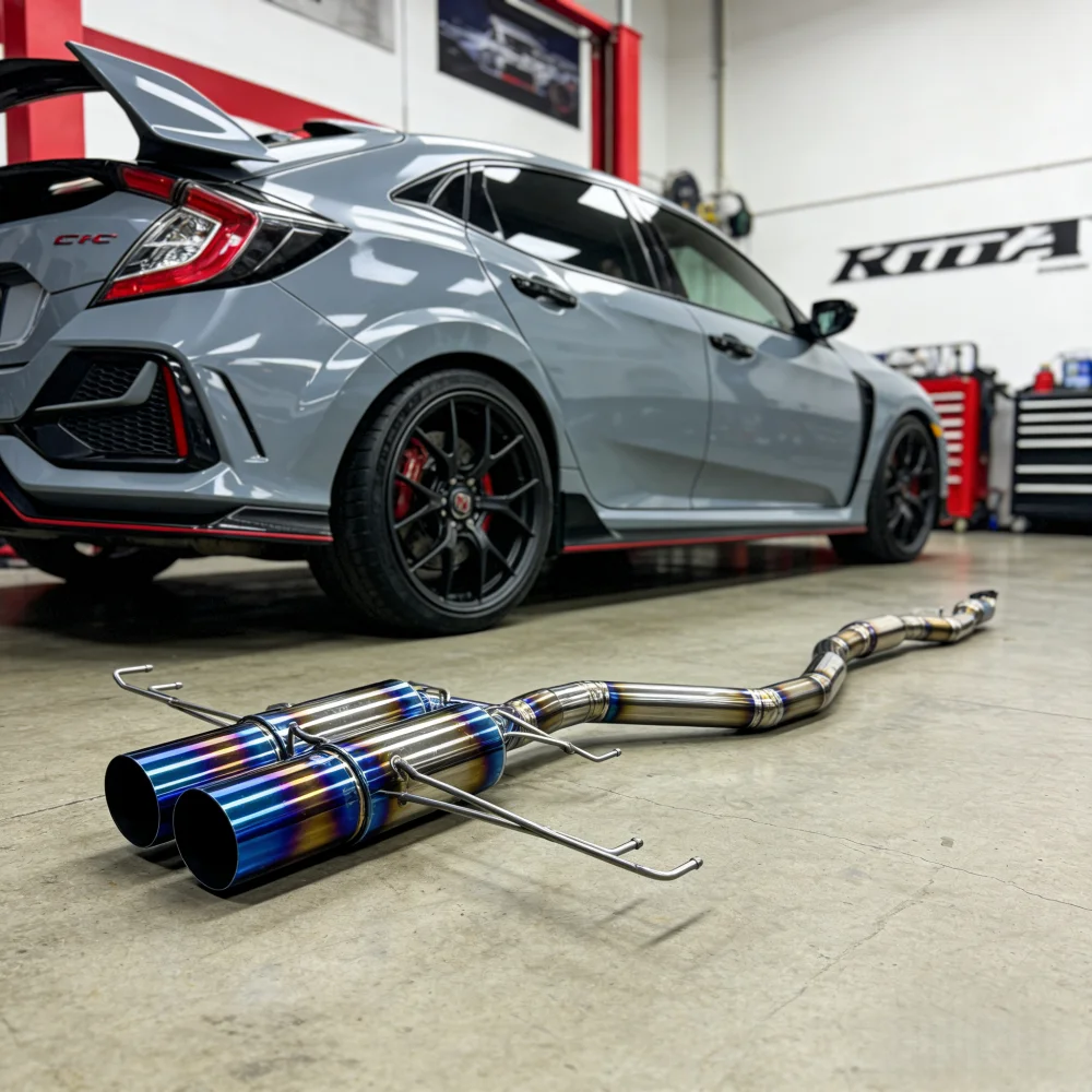 Catback Exhaust System For Honda Civic Type R 2.0T FK8 2017-2021 Titanium Alloy Muffler Car Exhaust