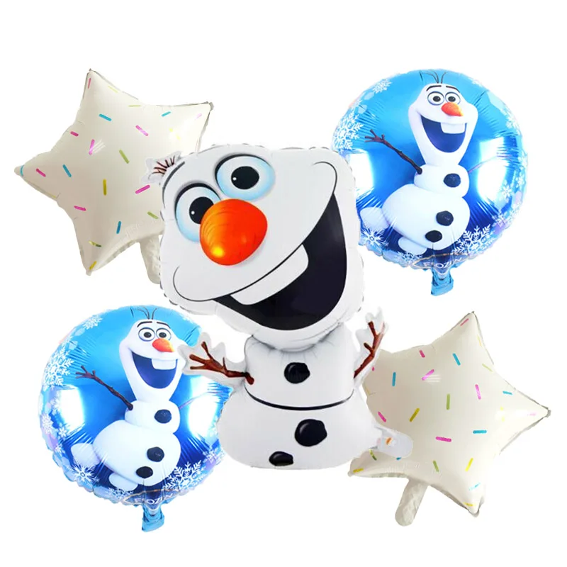 It Is Your Party Ensemble De Ballons Theme Dessin Anime Olaf Bonhomme De Neige De 18 Pouces Ballons Ronds En Aluminium Pour Decoration De Fete D Anniversaire 5 Pieces Buy Ballon Feuille Frozen Olaf Congeles