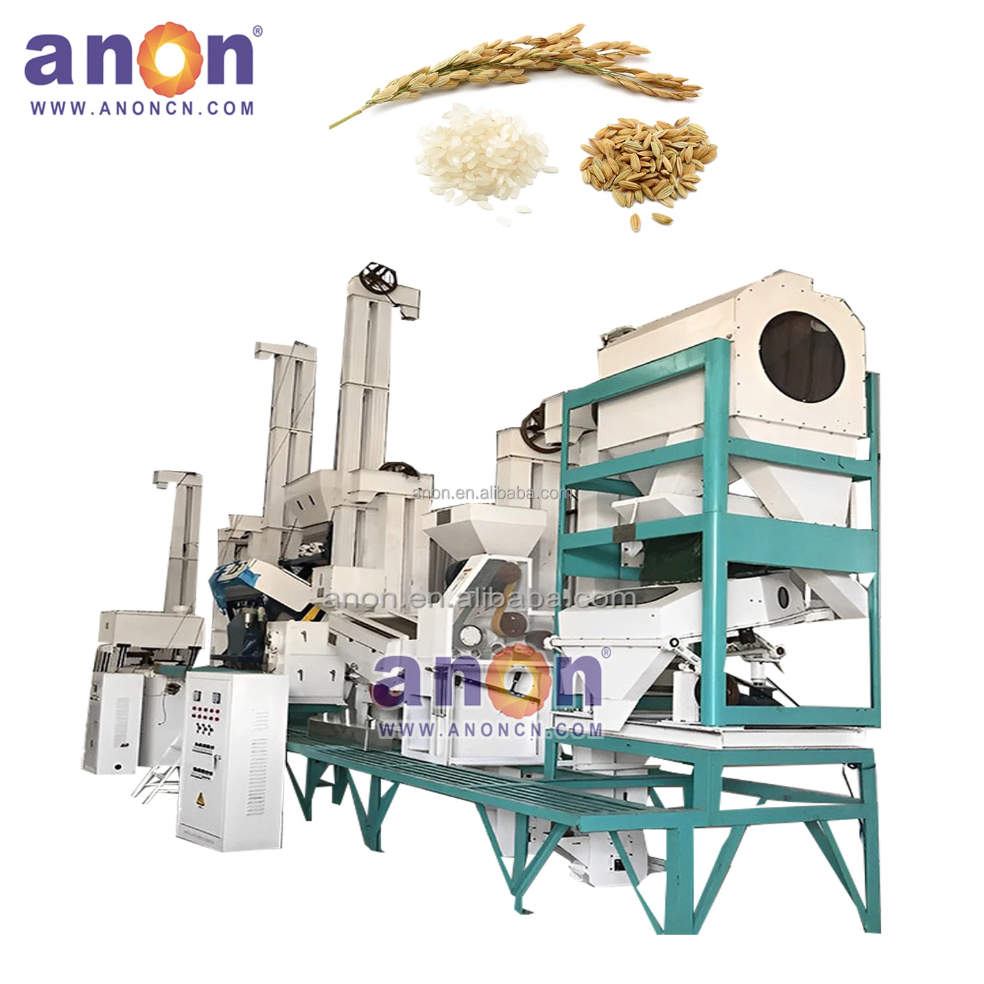 20-30 TPD Automatic Complete Rice Mill Plant High Polished Whole Rate Rice Mill Semi Auto Rice Mill