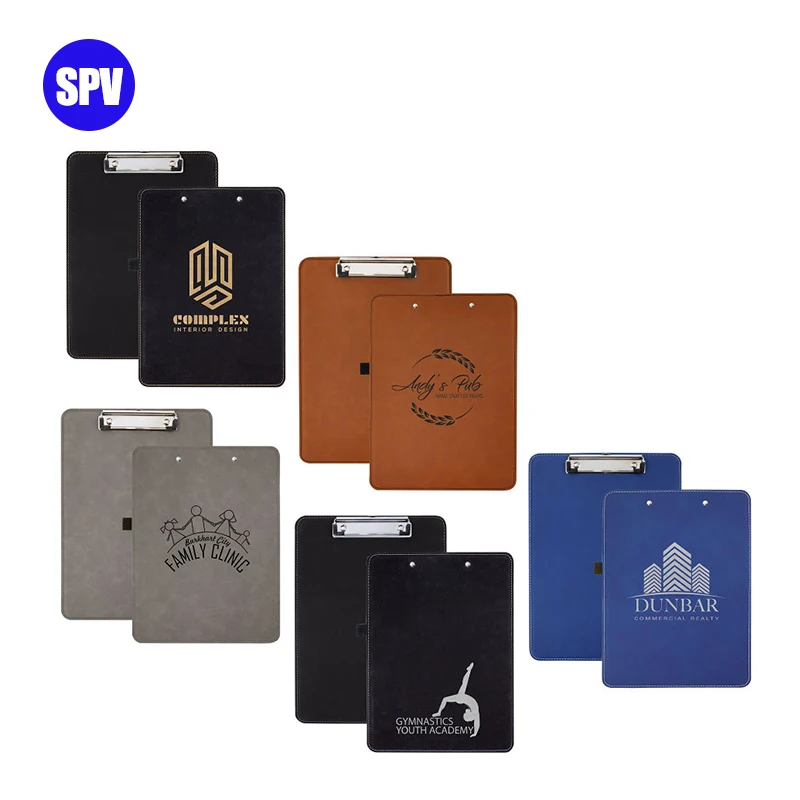 Laserable Leatherette Clipboard for Laser Engraving Blanks factory