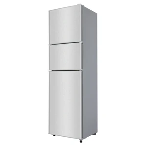 Home Appliance 158L Large Capacity Triple Doors Combined Fridge Refrigerator for Home or Hotel