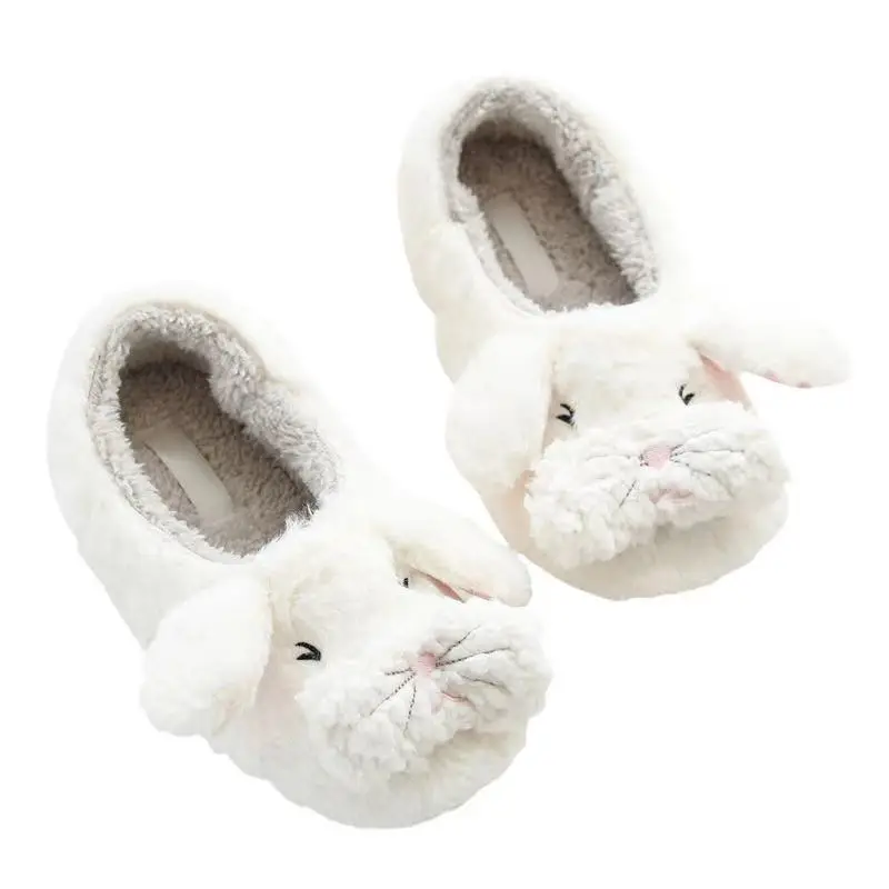 fluffy character slippers